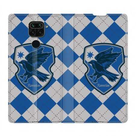 Housse Cuir Portefeuille Pour Xiaomi Redmi Note 9 WB License Harry Potter Ravenclaw