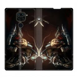 Housse Cuir Portefeuille Pour Xiaomi Redmi Note 9 Manga Fullmetal Alchemist Frere