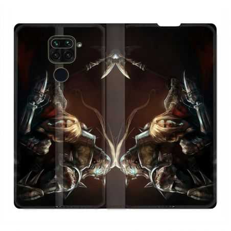 Housse Cuir Portefeuille Pour Xiaomi Redmi Note 9 Manga Fullmetal Alchemist Frere