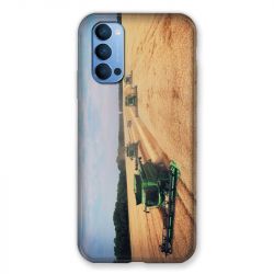 Coque Pour Oppo Reno 4 Agriculture Moissonneuse