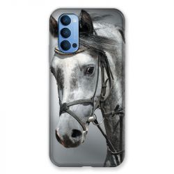 Coque Pour Oppo Reno 4 Cheval Blanc