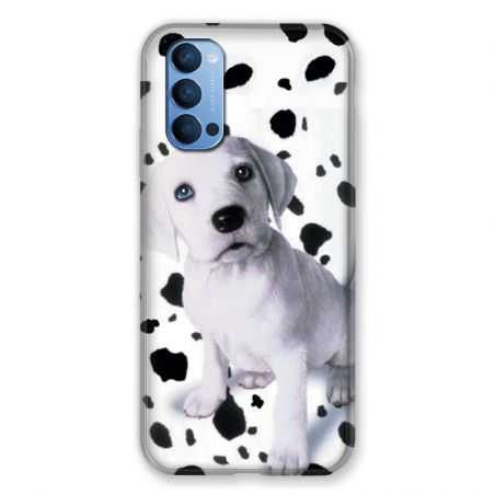 Coque Pour Oppo Reno 4 Chien Dalmatien