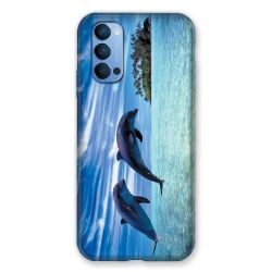 Coque Pour Oppo Reno 4 Dauphin Ile
