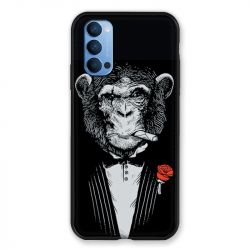 Coque Pour Oppo Reno 4 Decale Singe Mafia