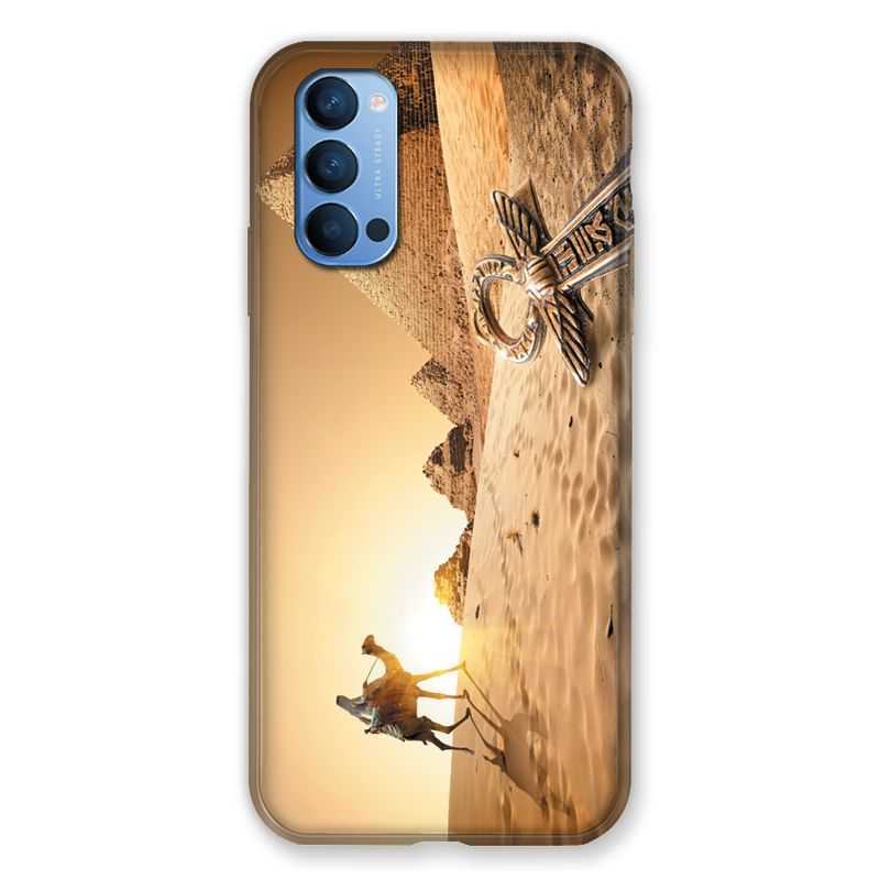Coque Pour Oppo Reno 4 Egypte Chameau
