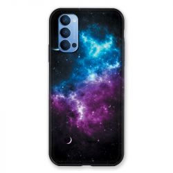Coque Pour Oppo Reno 4 Univers Bleu Violet