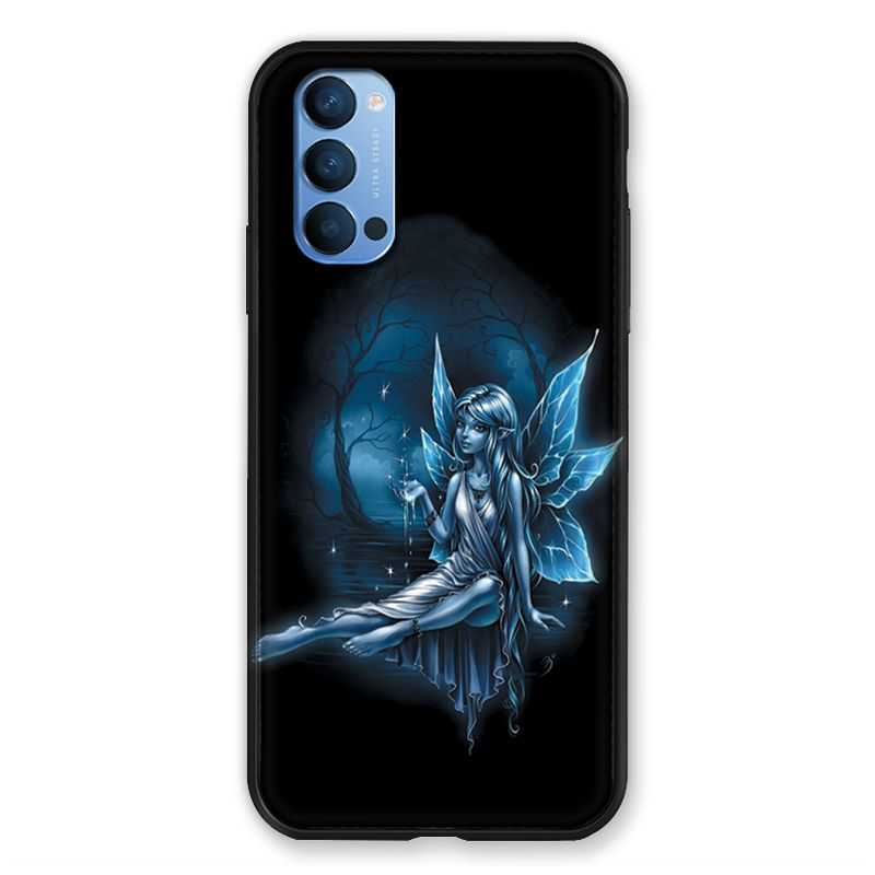 Coque Pour Oppo Reno 4 Fee Bleu