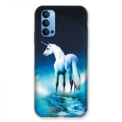 Coque Pour Oppo Reno 4 Licorne Lune