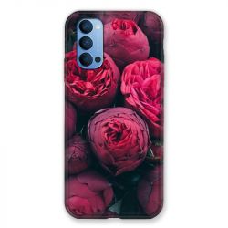 Coque Pour Oppo Reno 4 Fleur Pivoine