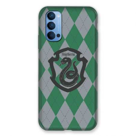 Coque Pour Oppo Reno 4 WB License Harry Potter Slytherin