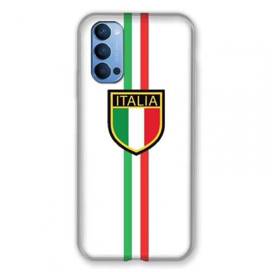 Coque Pour Oppo Reno 4 Italie 3 Blanc