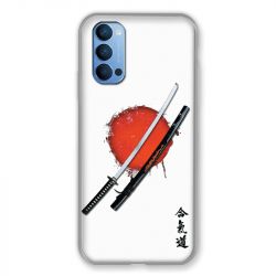 Coque Pour Oppo Reno 4 Japon Epée