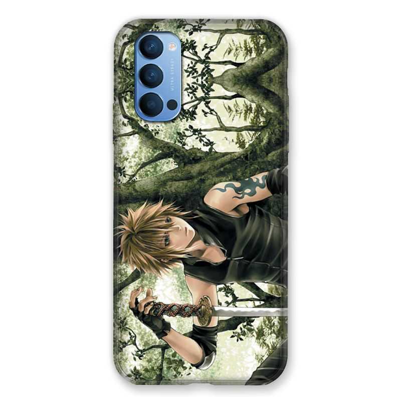 Coque Pour Oppo Reno 4 Manga Bois