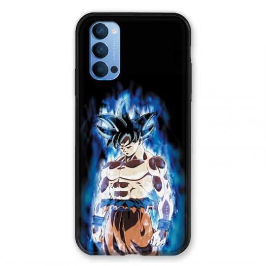 Coque Pour Oppo Reno 4 Manga Dragon Ball Sangoku Noir