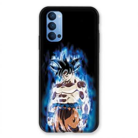 Coque Pour Oppo Reno 4 Manga Dragon Ball Sangoku Noir