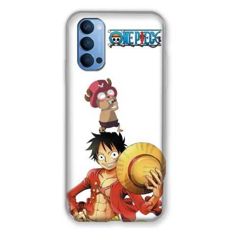 Coque Pour Oppo Reno 4 Manga One Piece Chopper