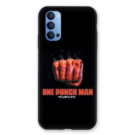 Coque Pour Oppo Reno 4 Manga One Punch Man Poing