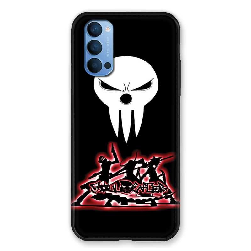 Coque Pour Oppo Reno 4 Manga Soul Eater Noir