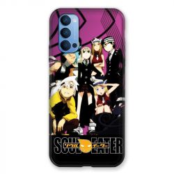 Coque Pour Oppo Reno 4 Manga Soul Eater Violet
