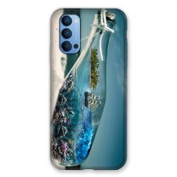 Coque Pour Oppo Reno 4 Mer Bouteille
