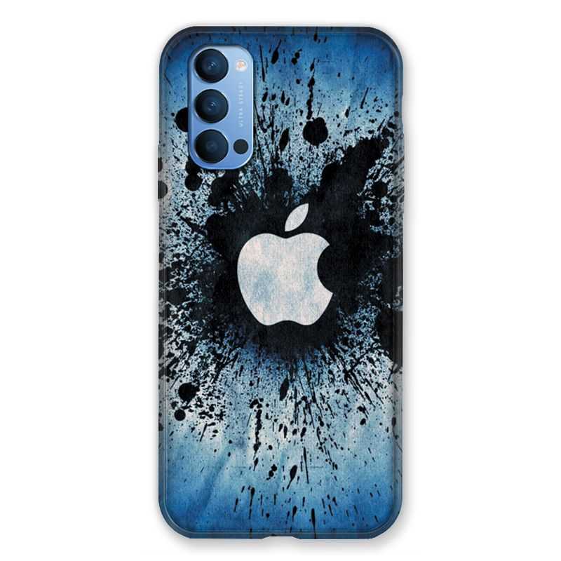 Coque Pour Oppo Reno 4 Pomme Eclaboussure