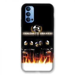 Coque Pour Oppo Reno 4 Pompier Soldat