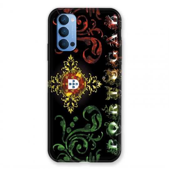 Coque Pour Oppo Reno 4 Portugal Arabesque