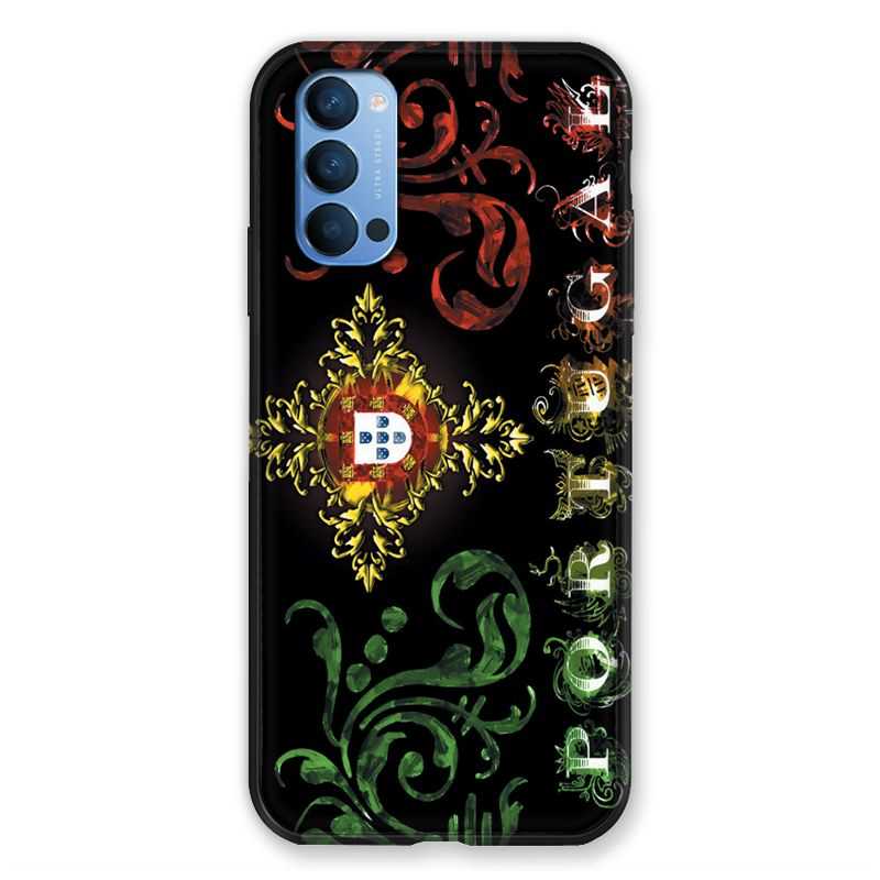 Coque Pour Oppo Reno 4 Portugal Arabesque
