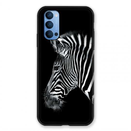 Coque Pour Oppo Reno 4 Savane Zebra