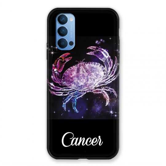 Coque Pour Oppo Reno 4 Signe Zodiaque 2 Cancer