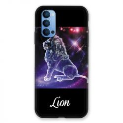 Coque Pour Oppo Reno 4 Signe Zodiaque 2 Lion