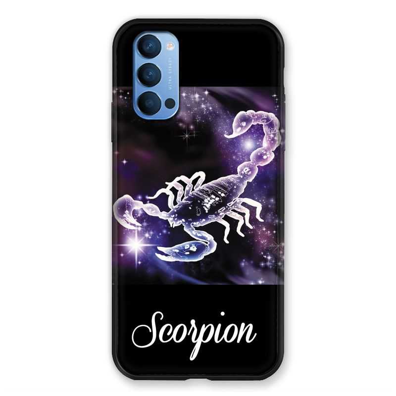 Coque Pour Oppo Reno 4 Signe Zodiaque 2 Scorpion