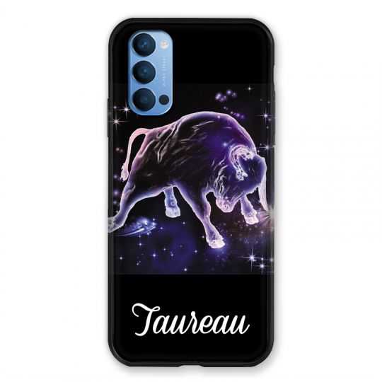 Coque Pour Oppo Reno 4 Signe Zodiaque 2 Taureau