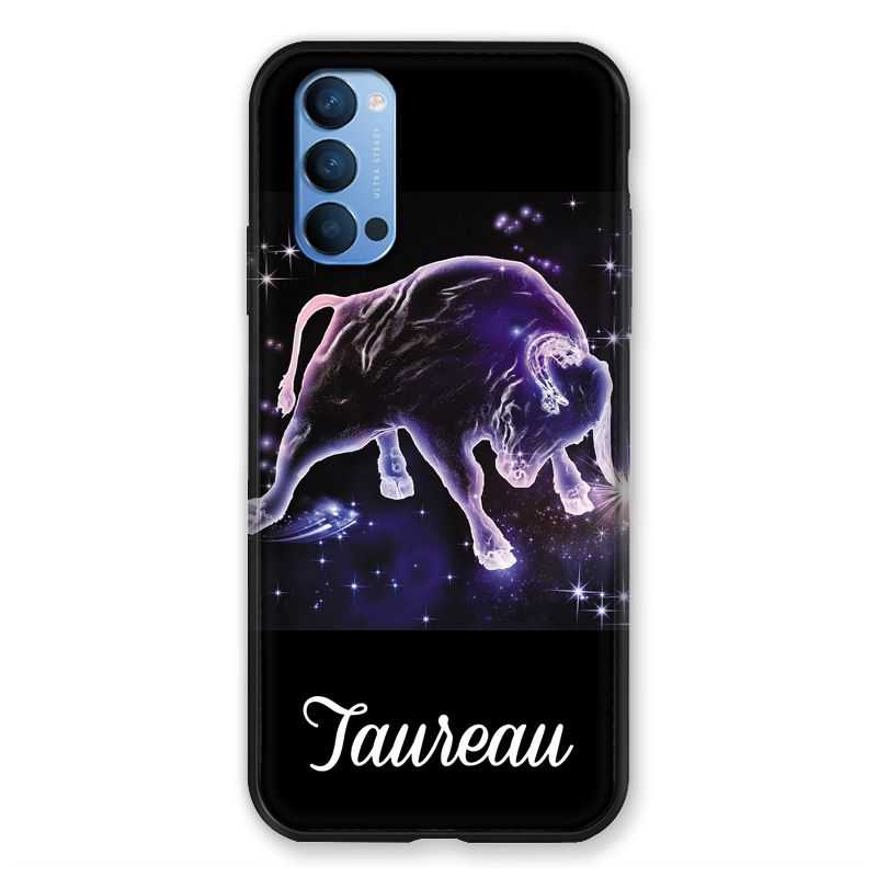 Coque Pour Oppo Reno 4 Signe Zodiaque 2 Taureau