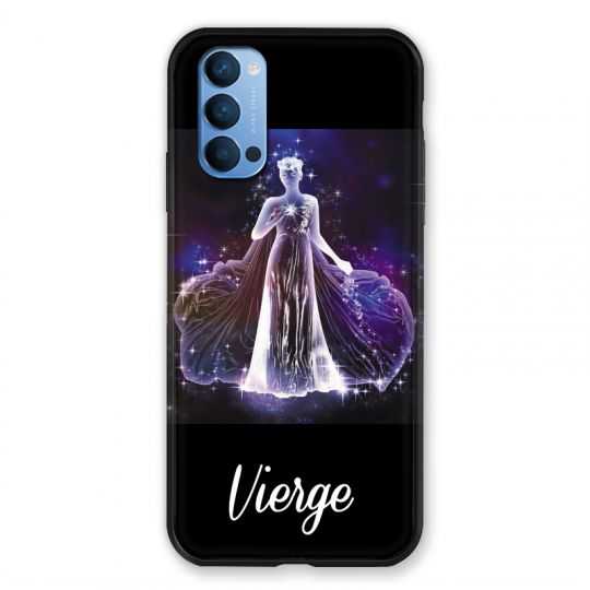 Coque Pour Oppo Reno 4 Signe Zodiaque 2 Vierge
