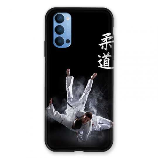 Coque Pour Oppo Reno 4 Judo Noir