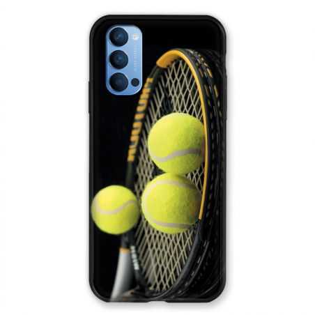 Coque Pour Oppo Reno 4 Tennis Balls