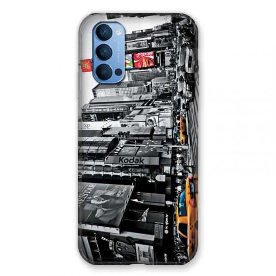 Coque Pour Oppo Reno 4 Amerique USA New York Taxi