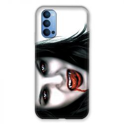 Coque Pour Oppo Reno 4 Vampire Blanc