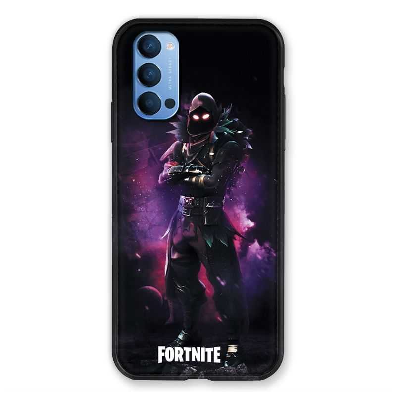 Coque Pour Oppo Reno 4 Fortnite Raven
