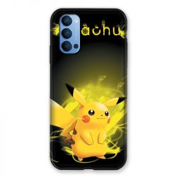 Coque Pour Oppo Reno 4 Pokemon Pikachu Eclair