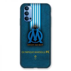 Coque Pour Oppo Reno 4 Olympique Marseille OM Bande