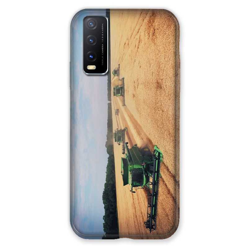 Coque Pour Vivo Y20S Agriculture Moissonneuse