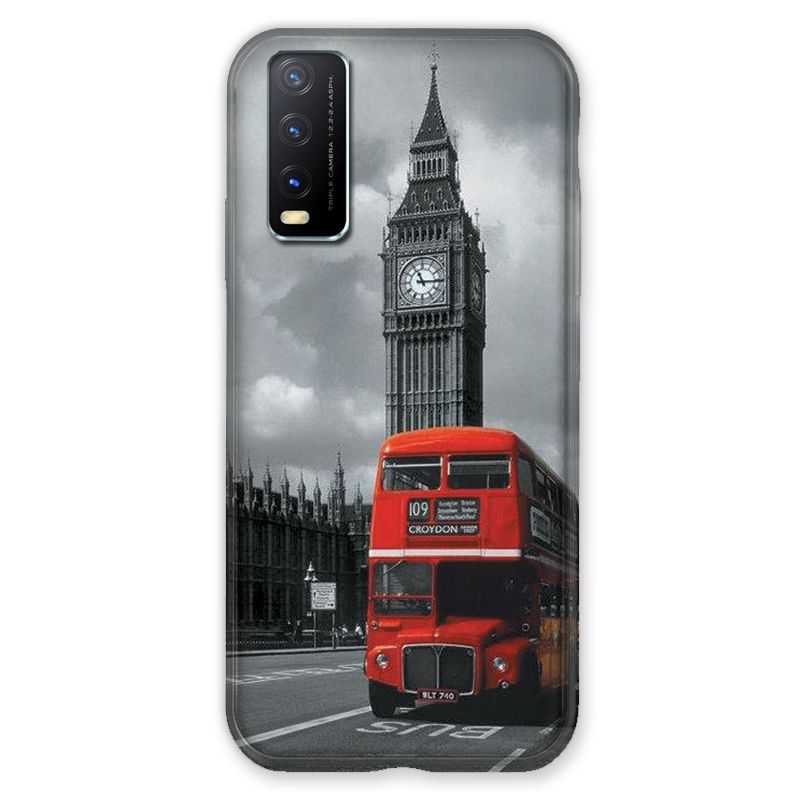 Coque Pour Vivo Y20S Angleterre London Bus
