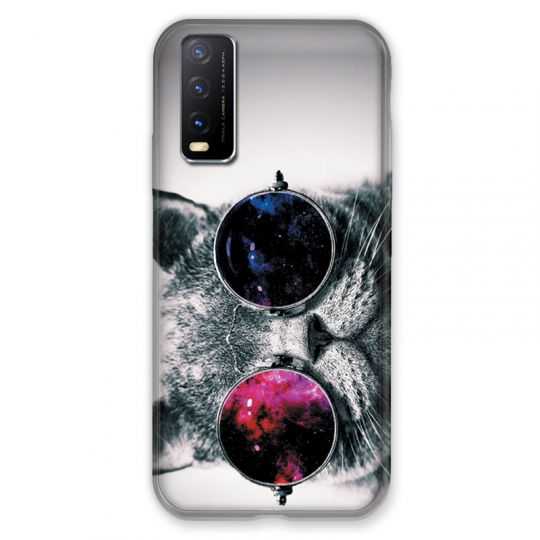 Coque Pour Vivo Y20S Chat Fashion