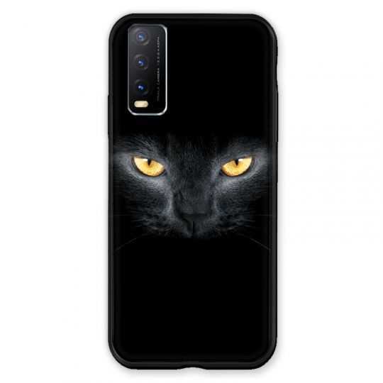 Coque Pour Vivo Y20S Chat Noir