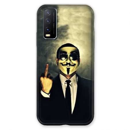 Coque Pour Vivo Y20S Anonymous Doigt