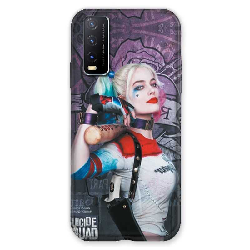 Coque Pour Vivo Y20S Harley Quinn Batte