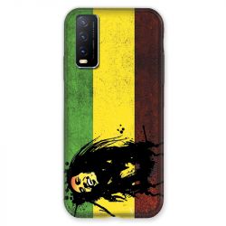 Coque Pour Vivo Y20S Bob Marley Drapeau