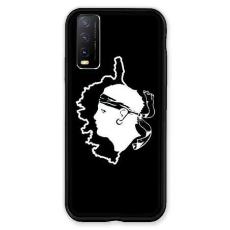 Coque Pour Vivo Y20S Corse Noir